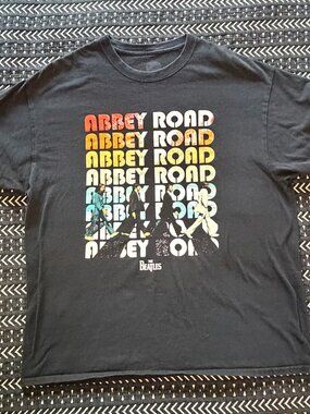 The Beatles Abbey Road Black T Shirt